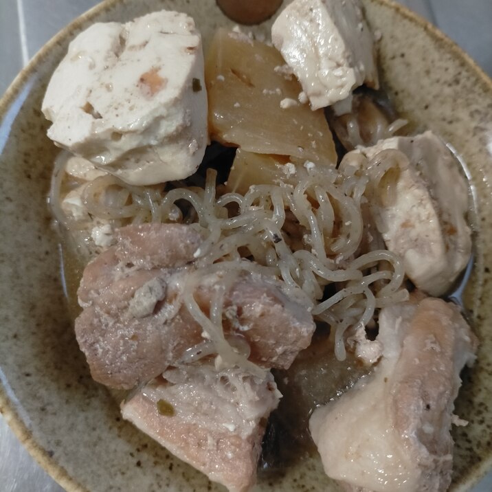 炊飯器で　豚の角煮